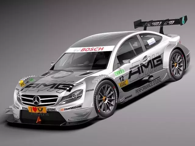 Mercedes C AMG DTM 2012-2014 3D model