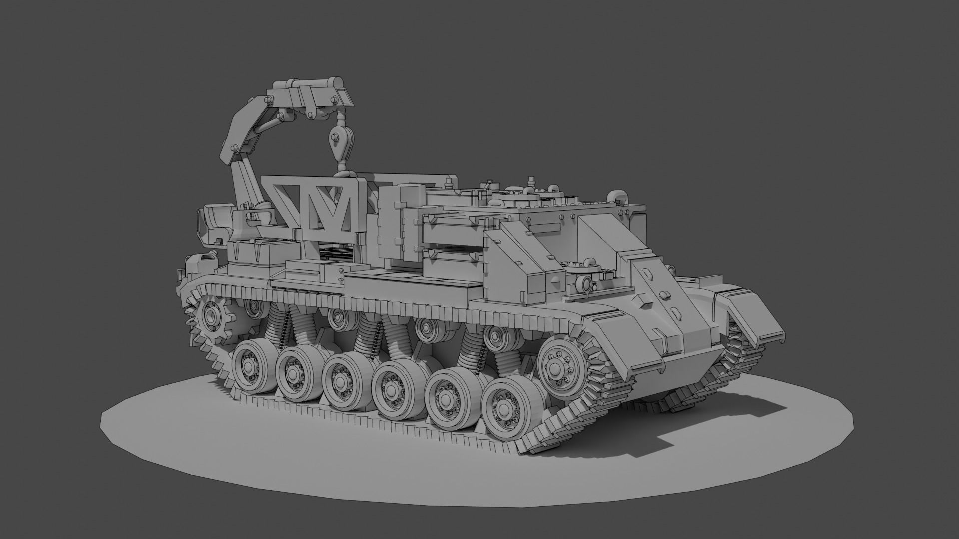 IDF Puma RAM 3D print model_3