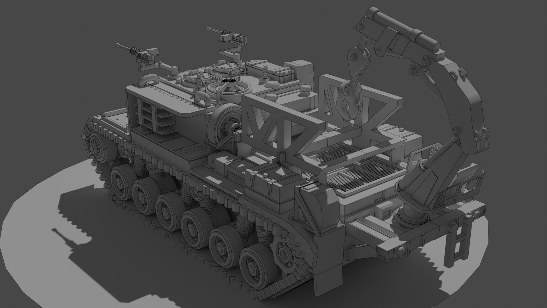 IDF Puma RAM 3D print model_5