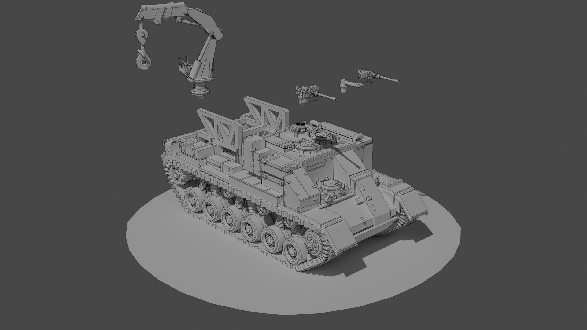 IDF Puma RAM 3D print model_4