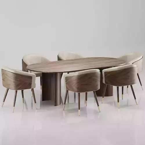 Dinning chair and table90