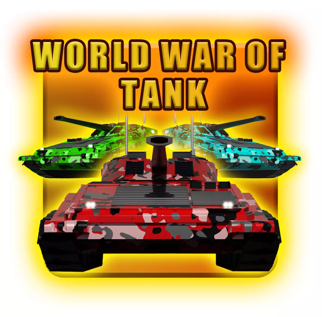 Semi-modern war tank for the game Low-poly 3D model