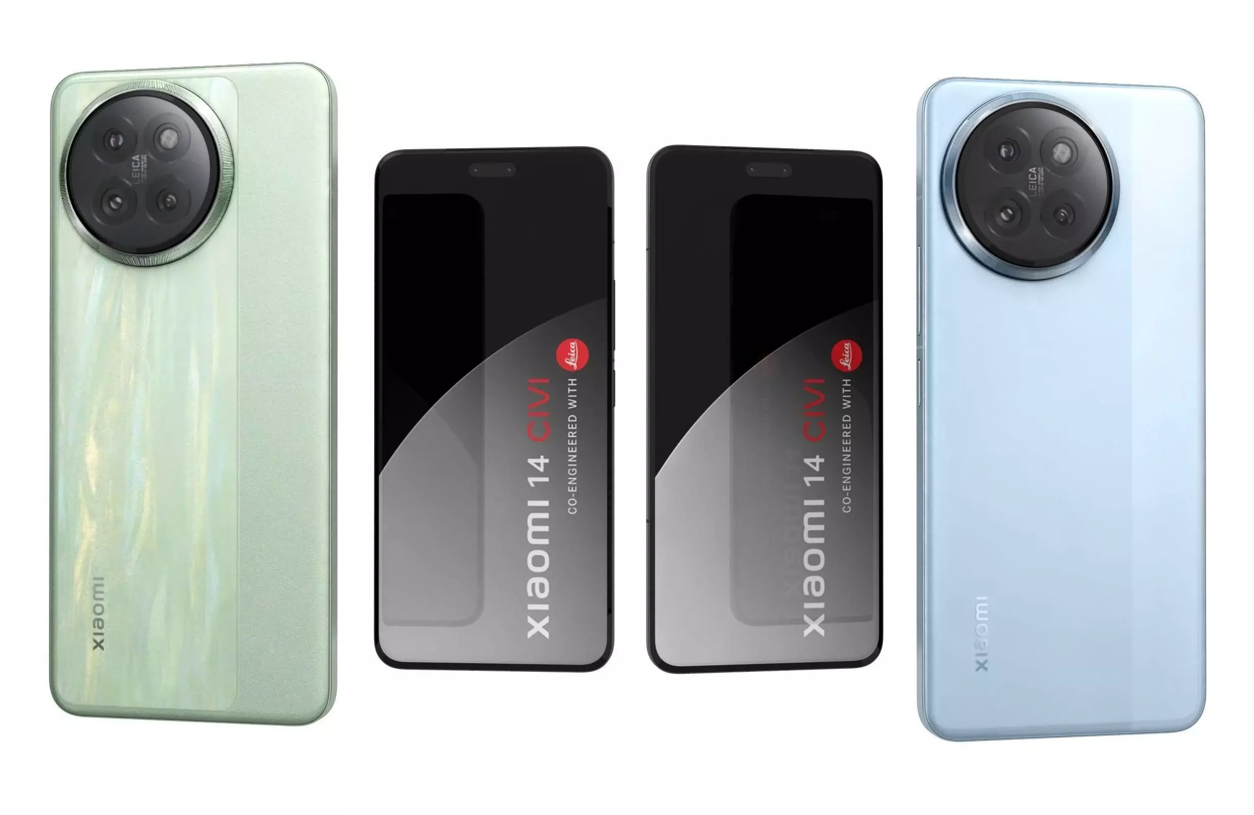 Xiaomi 14 Civi All Colors 3D model