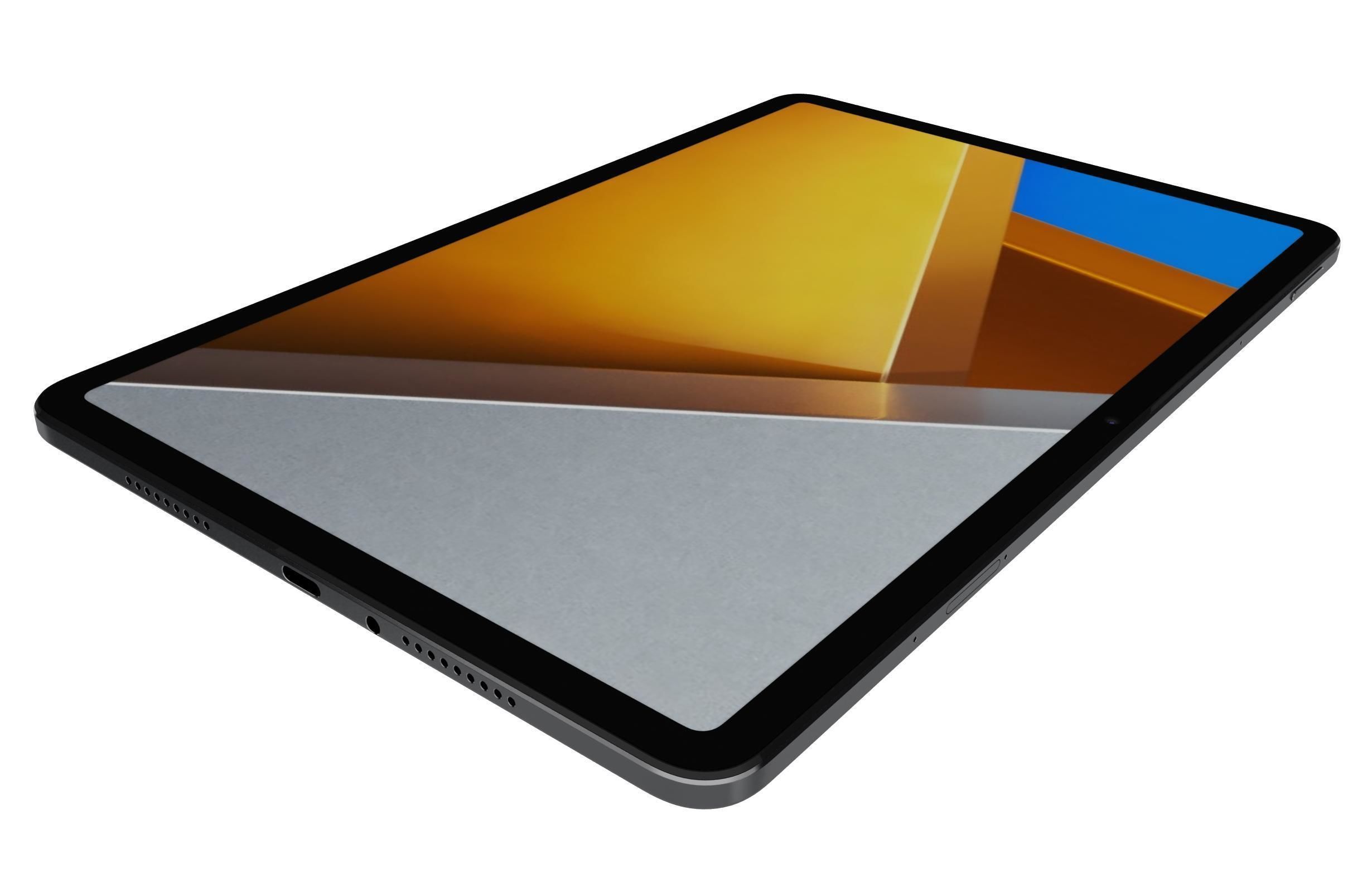 Xiaomi Poco Pad Blue And Gray 3D model_11