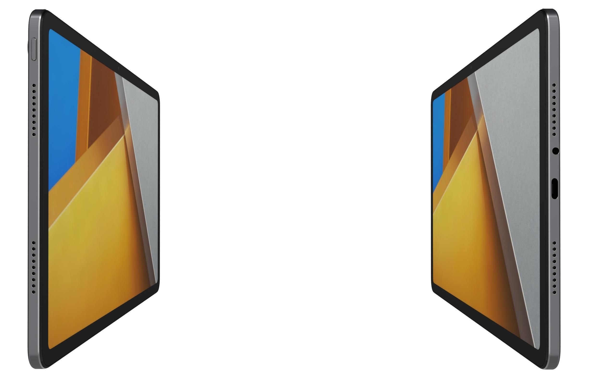 Xiaomi Poco Pad Blue And Gray 3D model_31