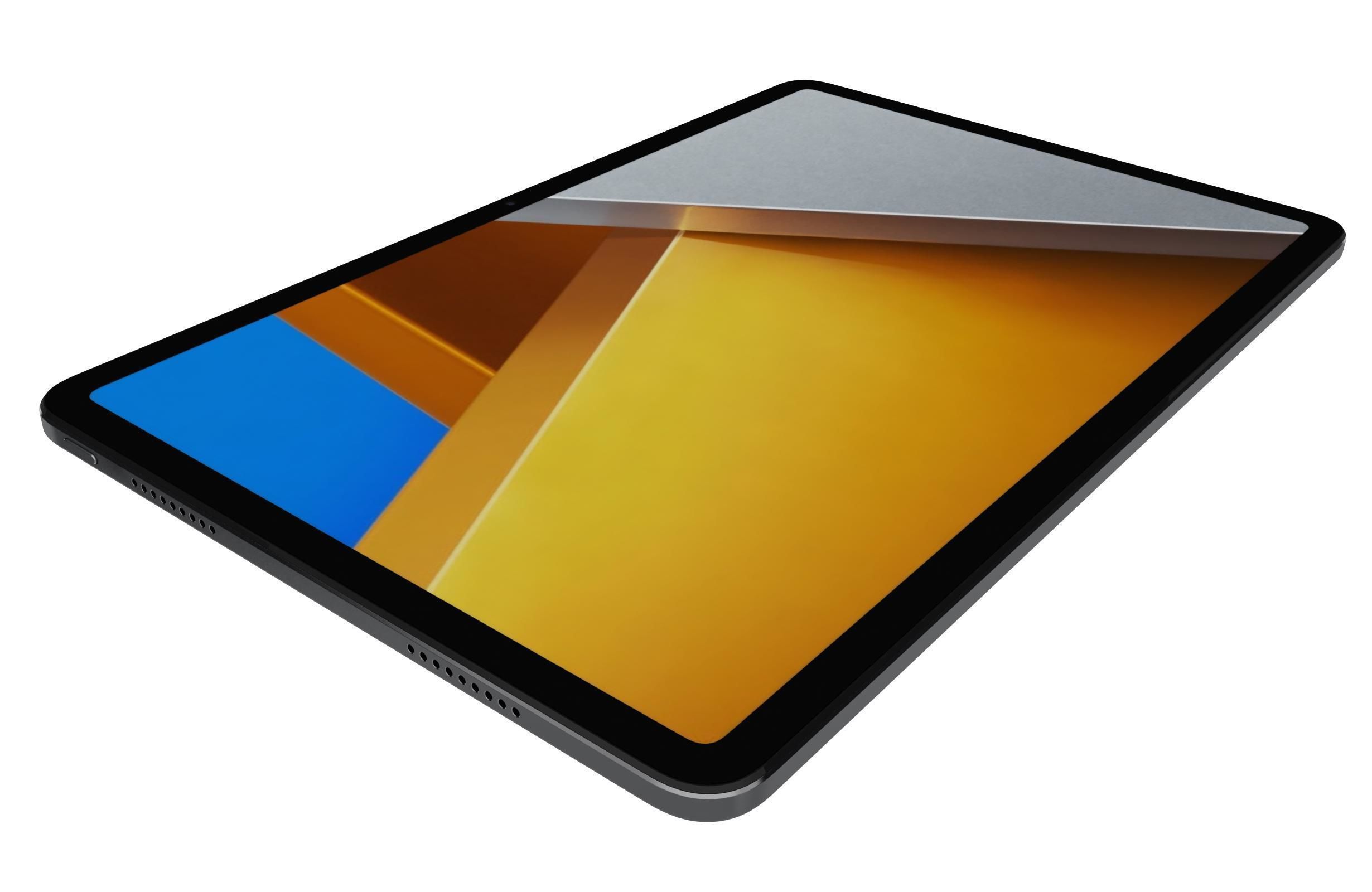 Xiaomi Poco Pad Blue And Gray 3D model_9