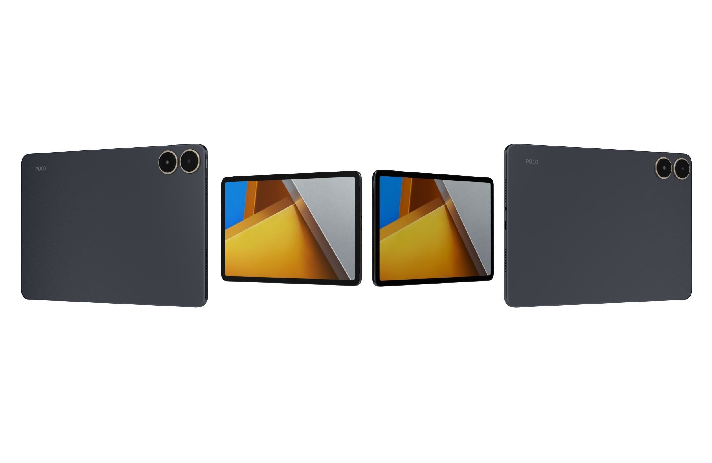 Xiaomi Poco Pad Blue And Gray 3D model_24