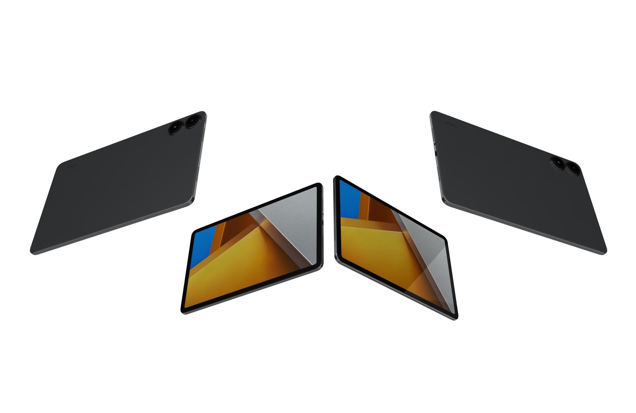 Xiaomi Poco Pad Blue And Gray 3D model_19