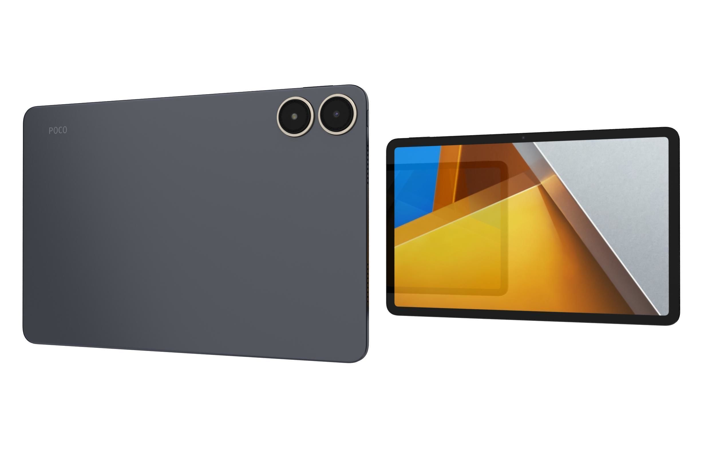 Xiaomi Poco Pad Blue And Gray 3D model_30