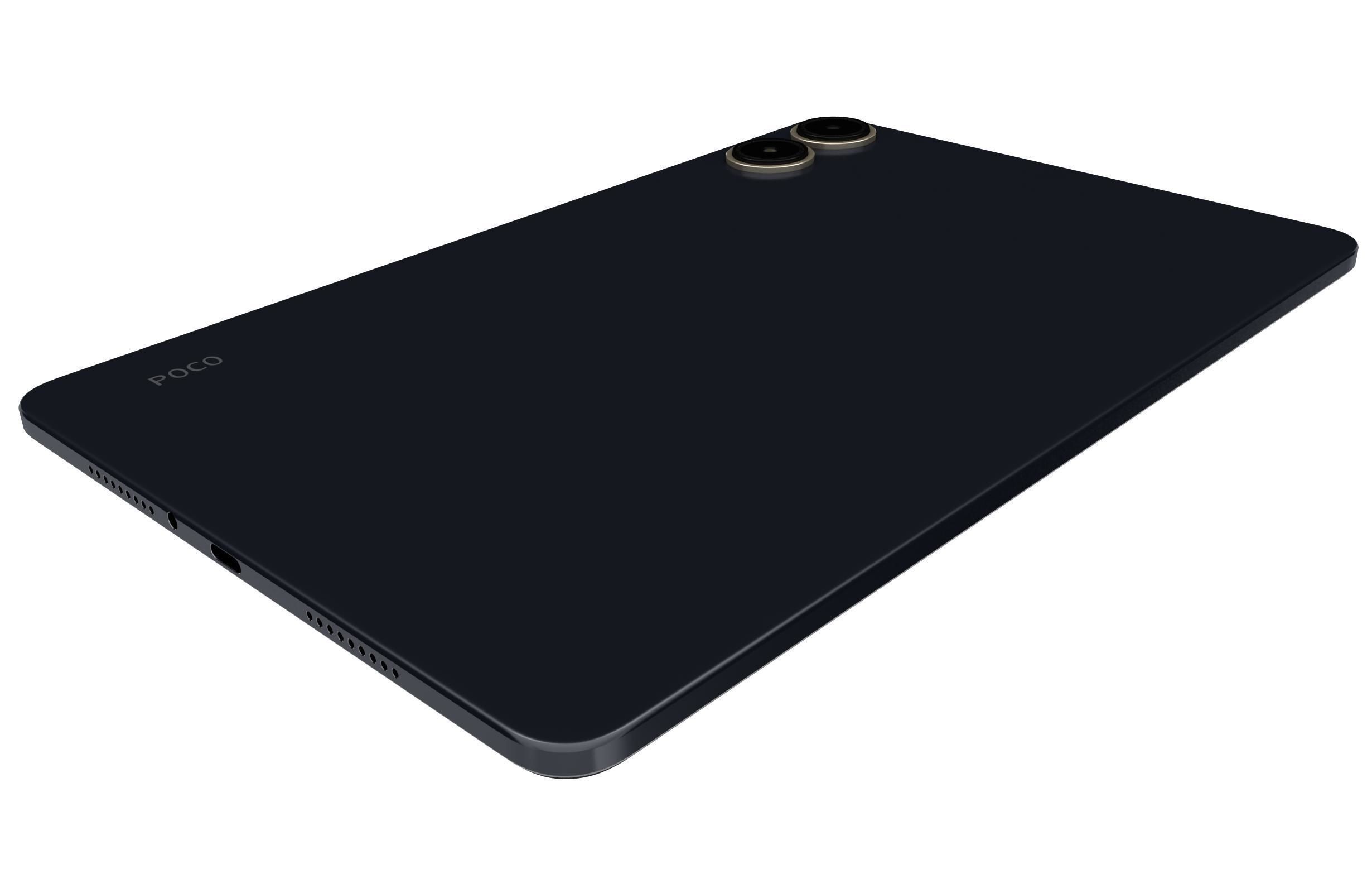 Xiaomi Poco Pad Blue And Gray 3D model_14