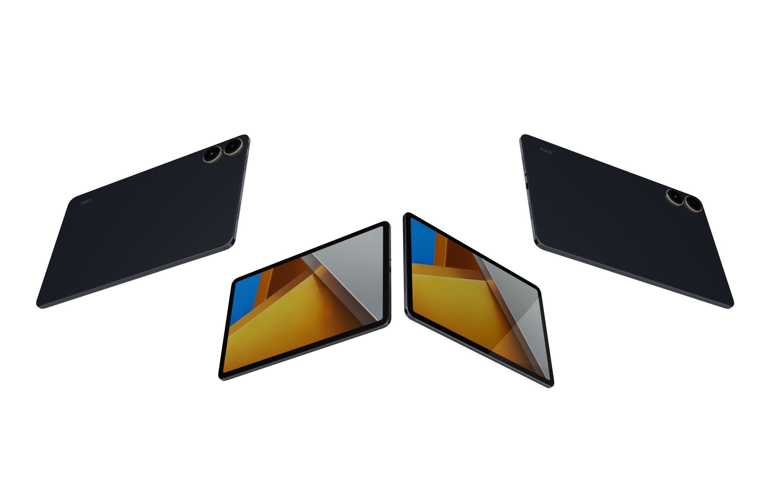 Xiaomi Poco Pad Blue And Gray 3D model_22