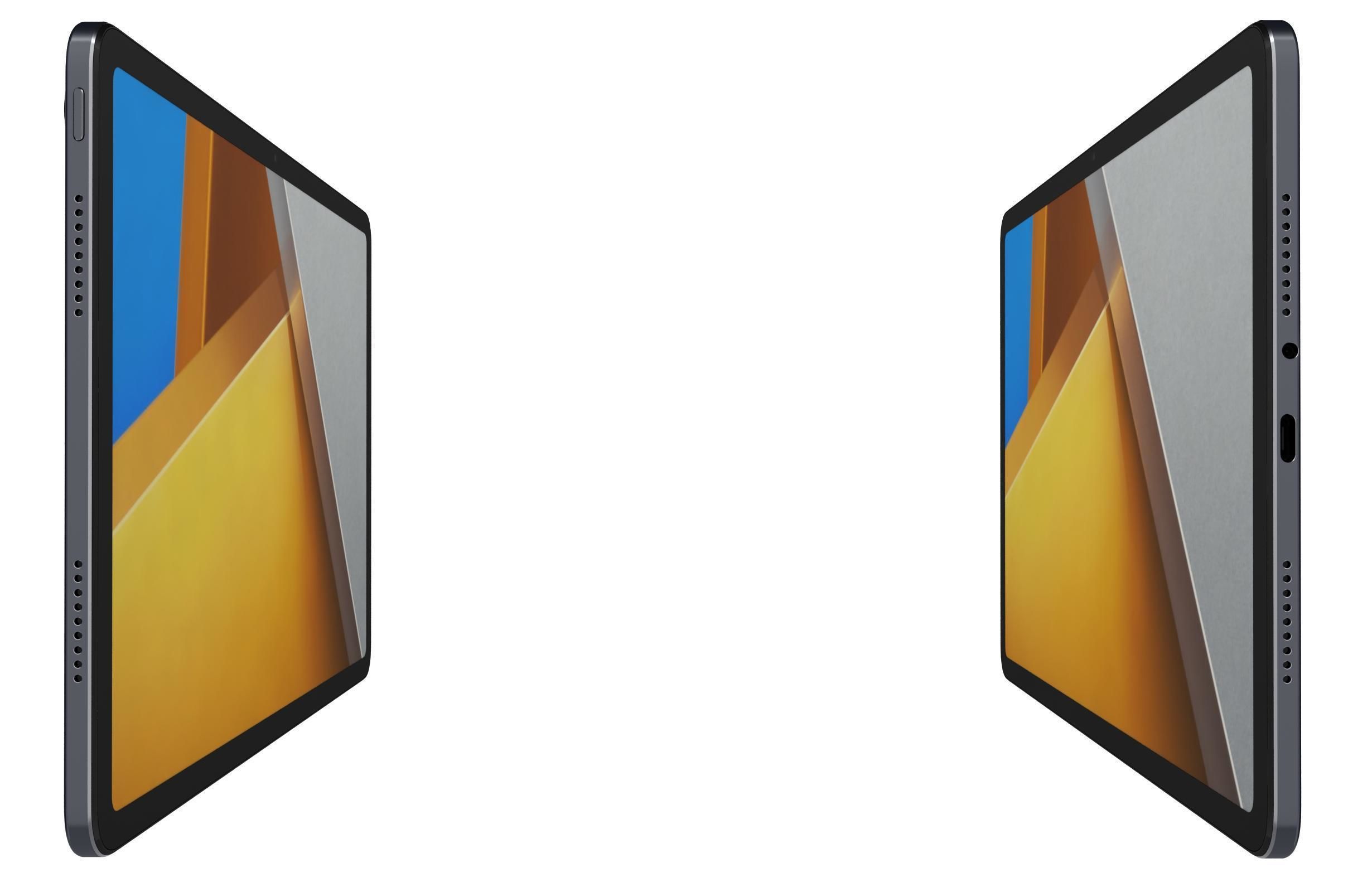 Xiaomi Poco Pad Blue And Gray 3D model_32