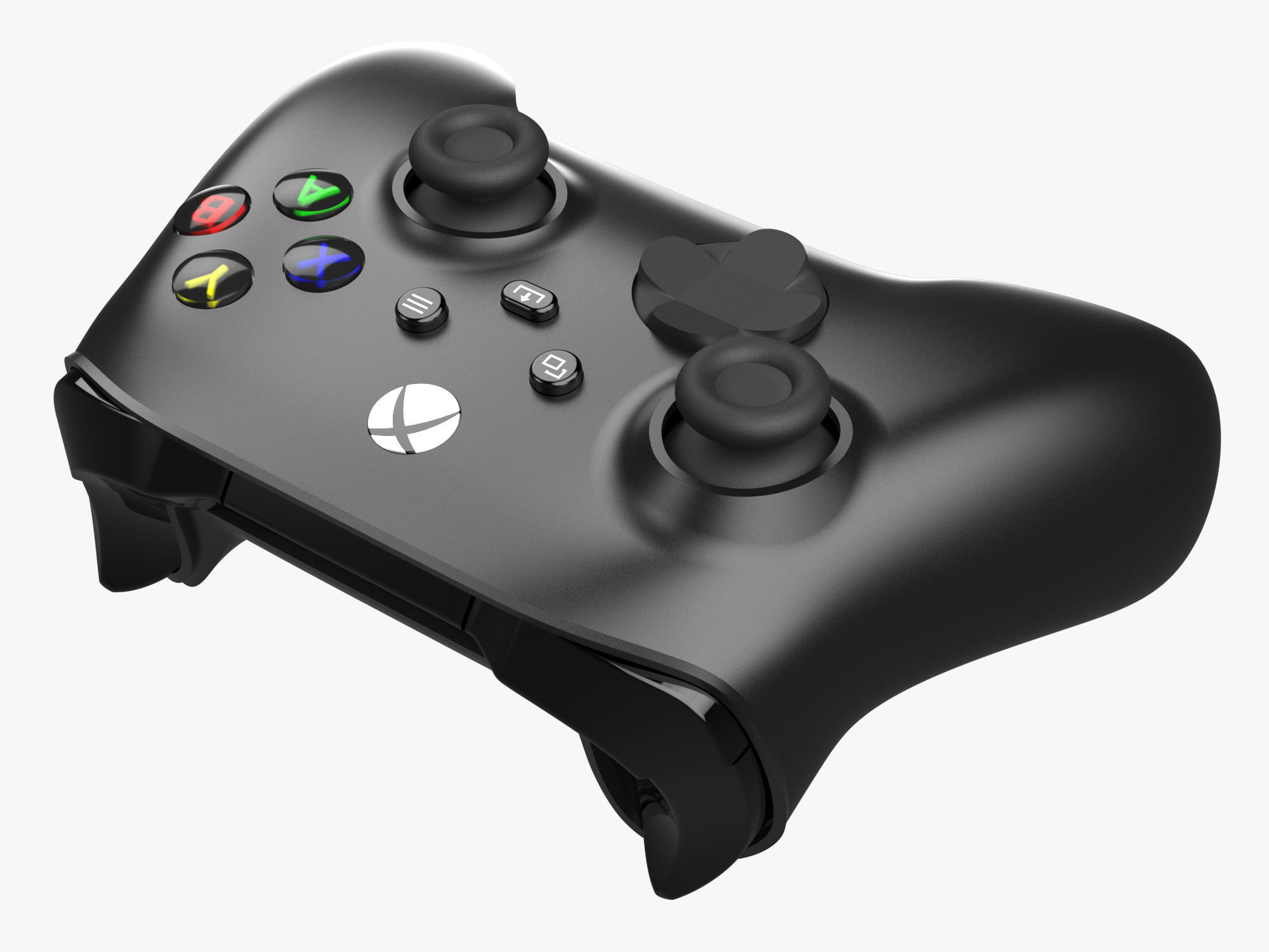  Gamepad 03 3D model_4