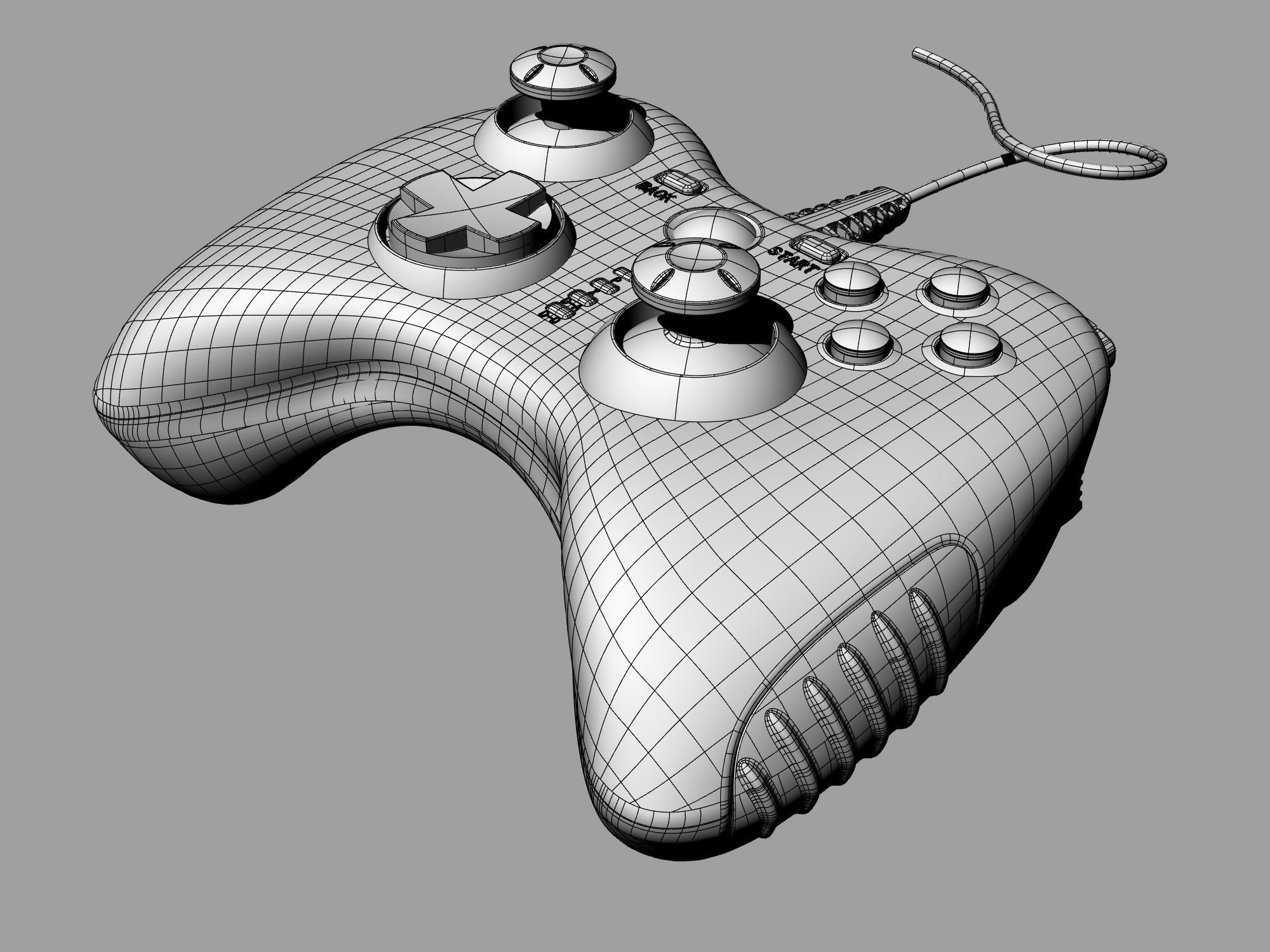  Gamepad 04 3D model_10