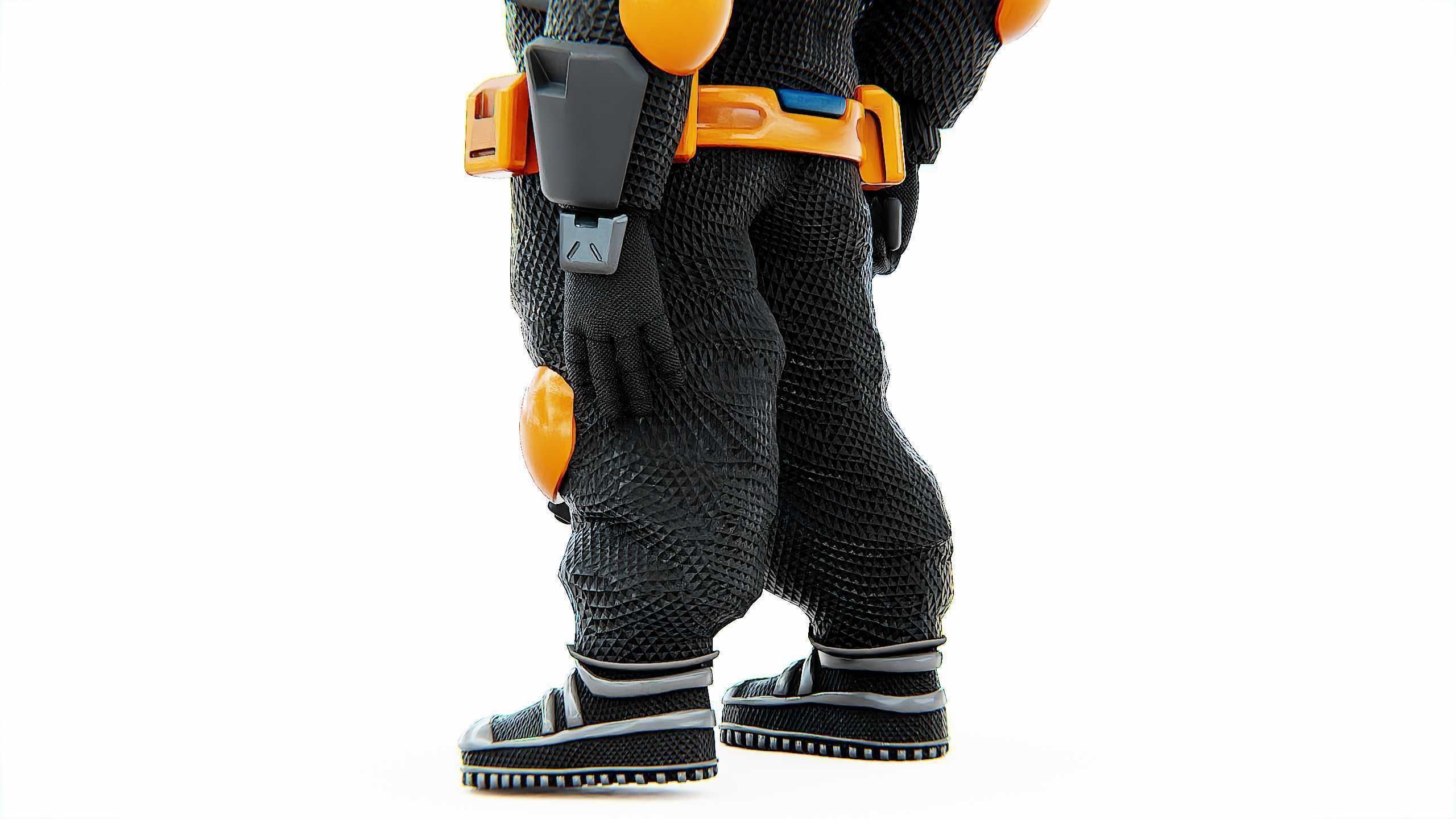 TOON TROOPER AHILON Rigged for Unreal Engine - Unity - MIXAMO 3D model_29