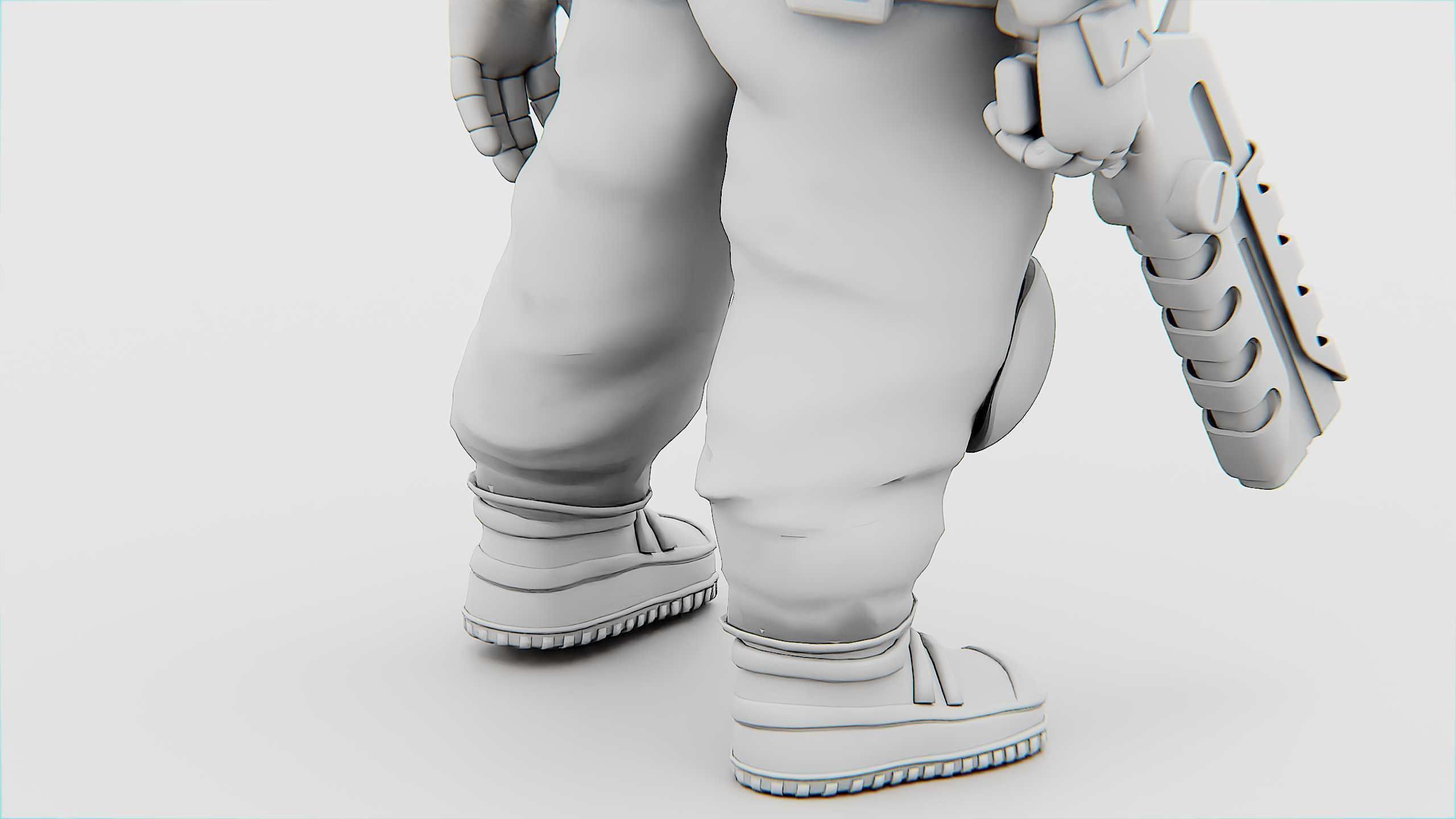 TOON TROOPER AHILON Rigged for Unreal Engine - Unity - MIXAMO 3D model_36