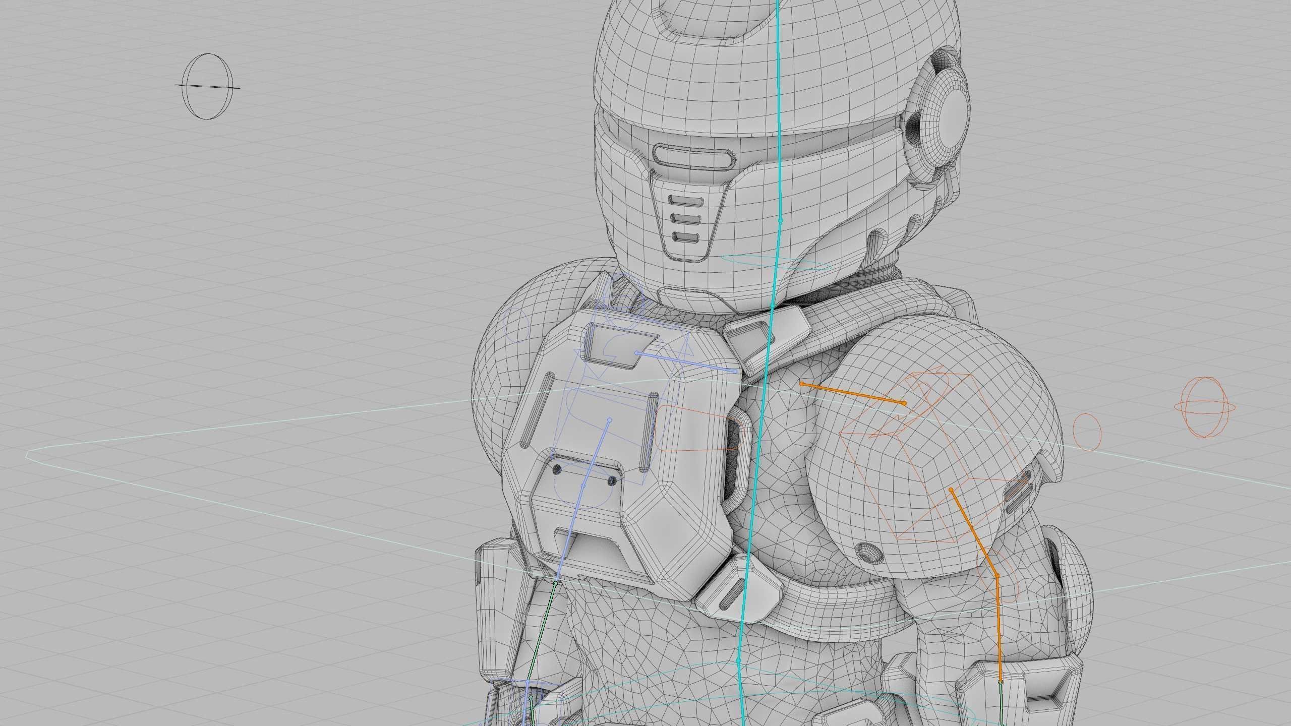 TOON TROOPER AHILON Rigged for Unreal Engine - Unity - MIXAMO 3D model_42