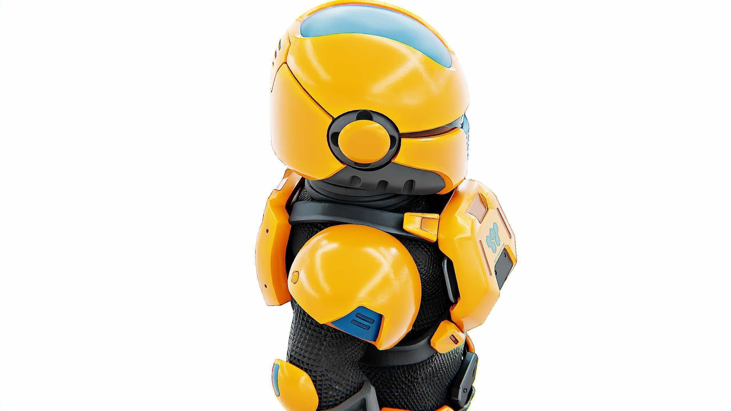 TOON TROOPER AHILON Rigged for Unreal Engine - Unity - MIXAMO 3D model_22