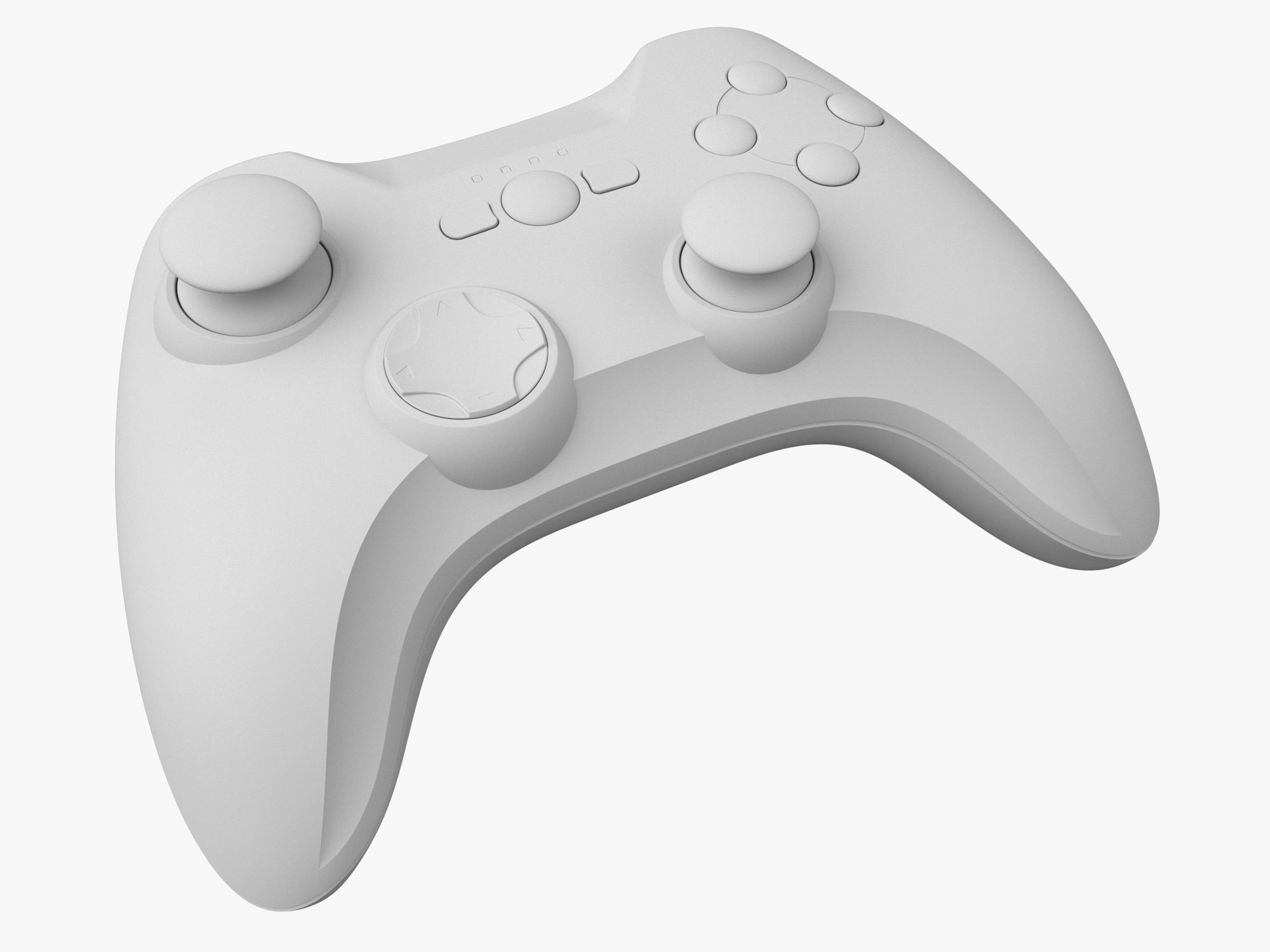  Gamepad 05 3D model_7