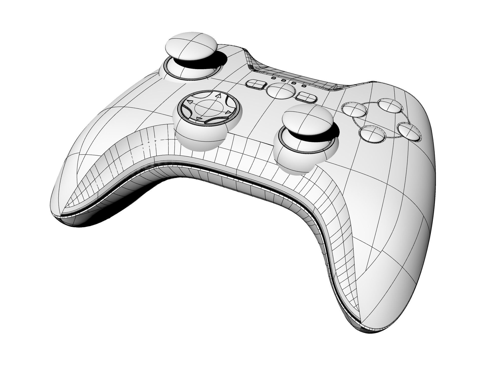  Gamepad 05 3D model_9
