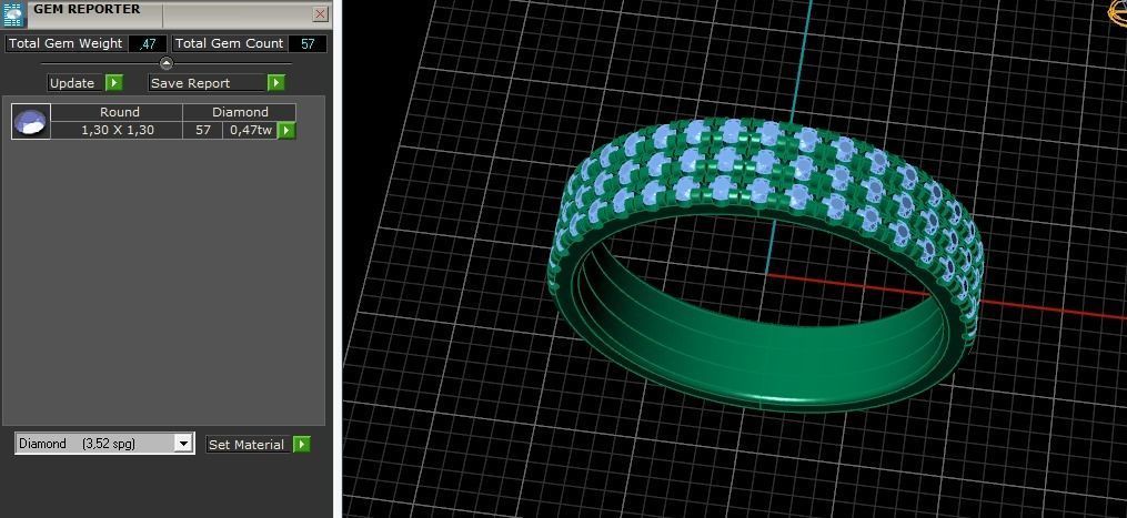 Ring Model 5691 3D print model_7