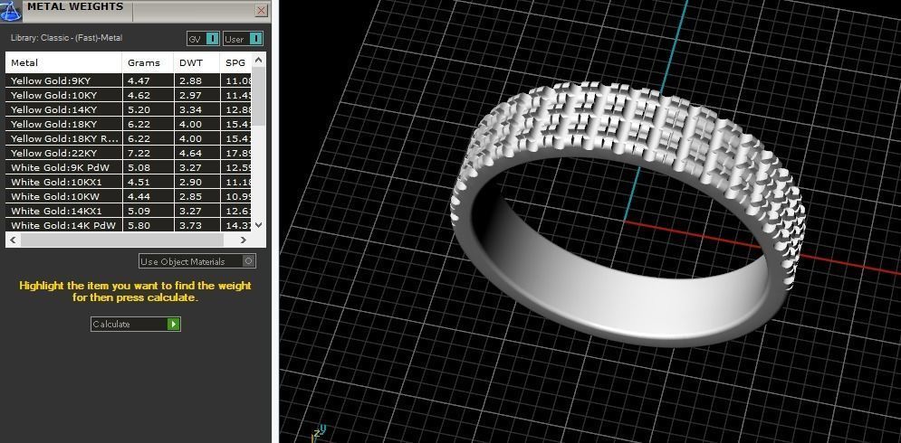 Ring Model 5691 3D print model_6