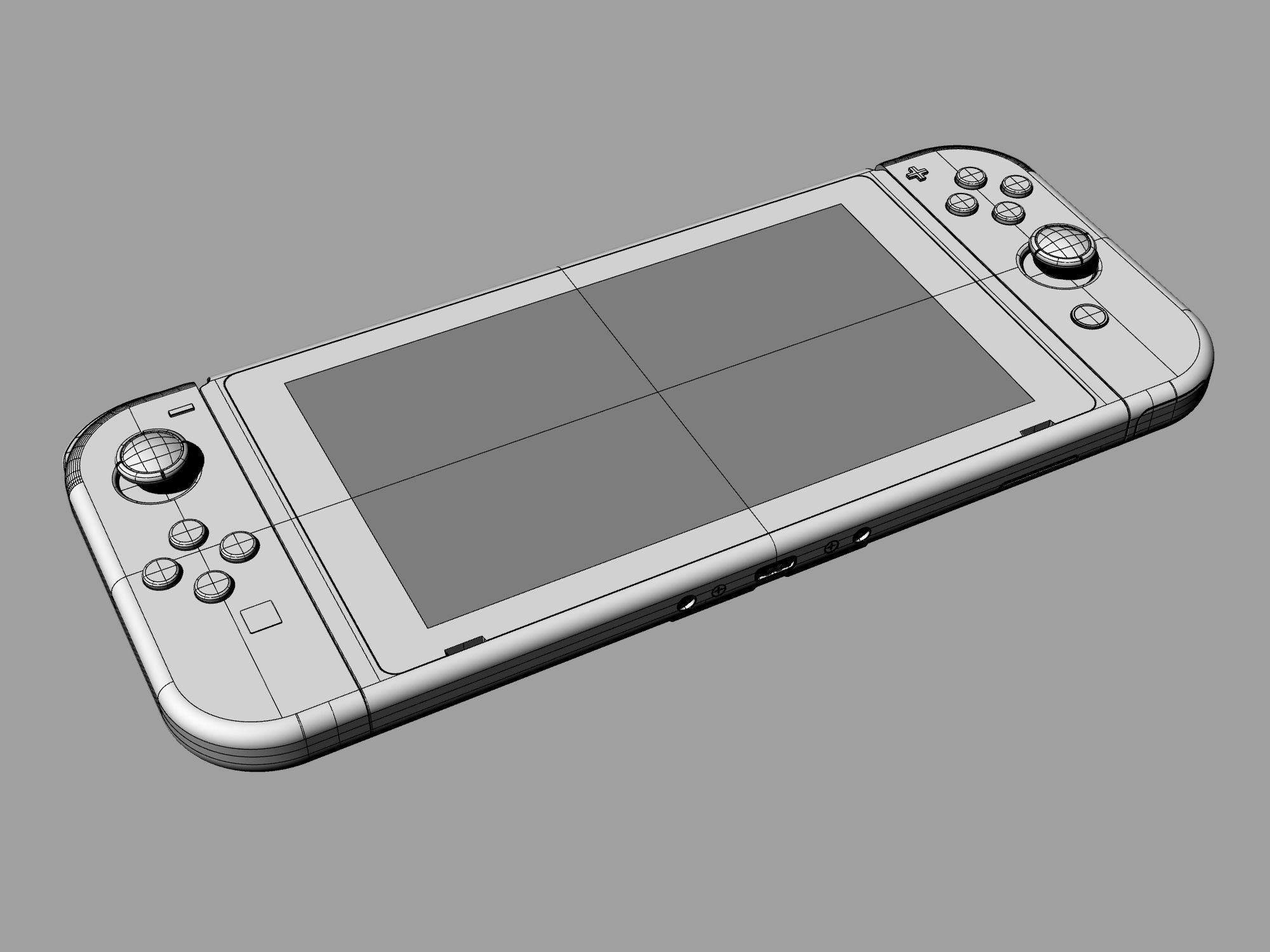  Gamepad 07 3D model_8