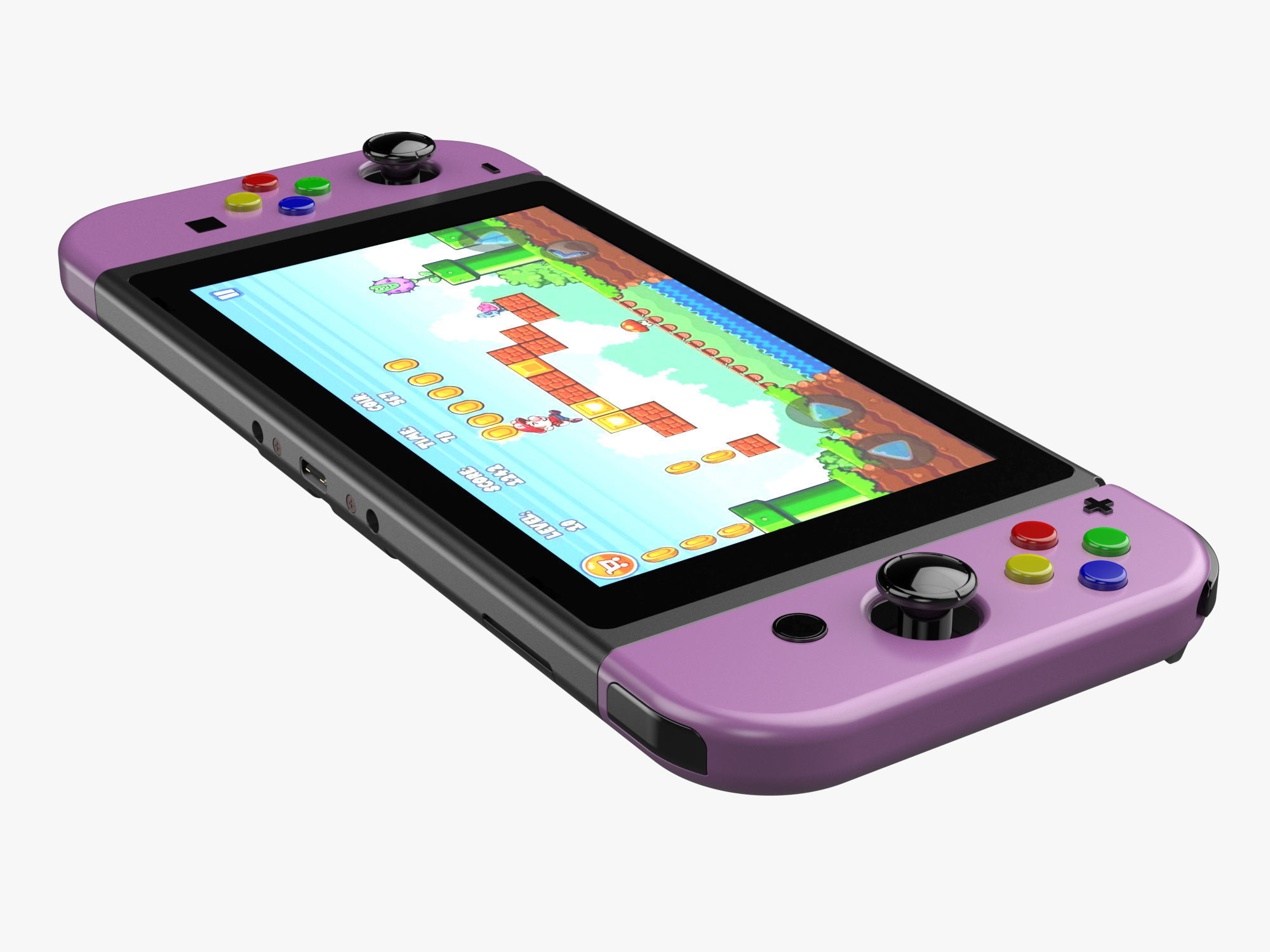  Gamepad 07 3D model_4