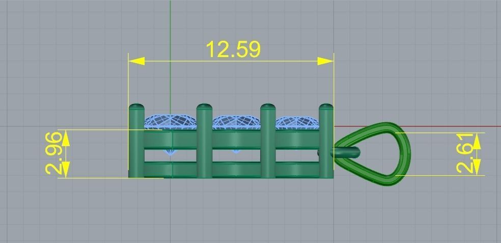 Pendant Model 5670 3D print model_5