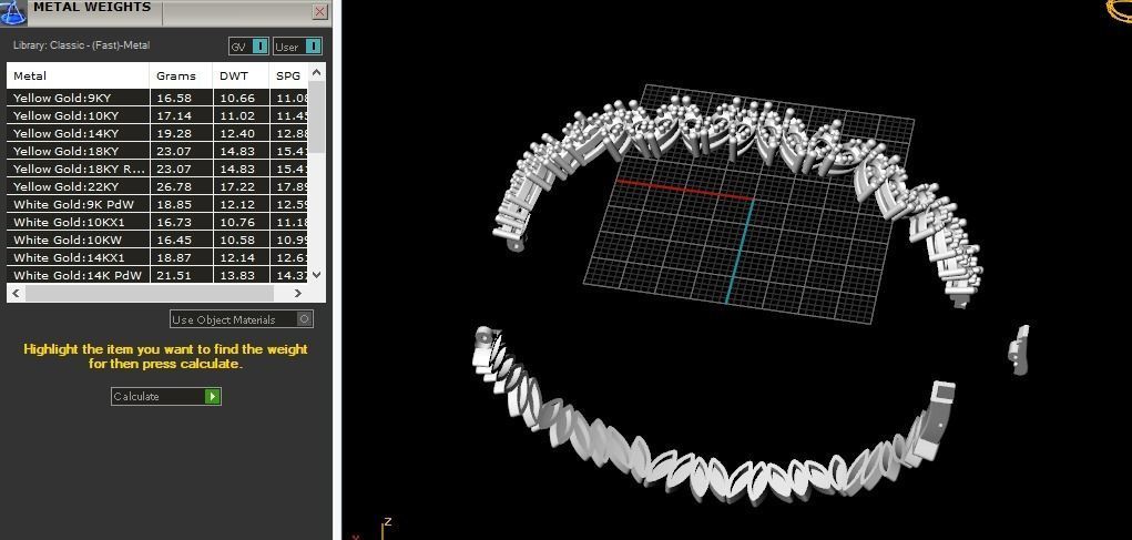 Bracelet Size17 Model 5665 3D print model_6