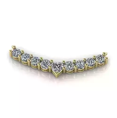 Heart Pendant Model 5645