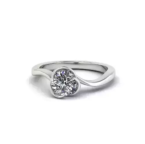 Solitaire ring Model 5642