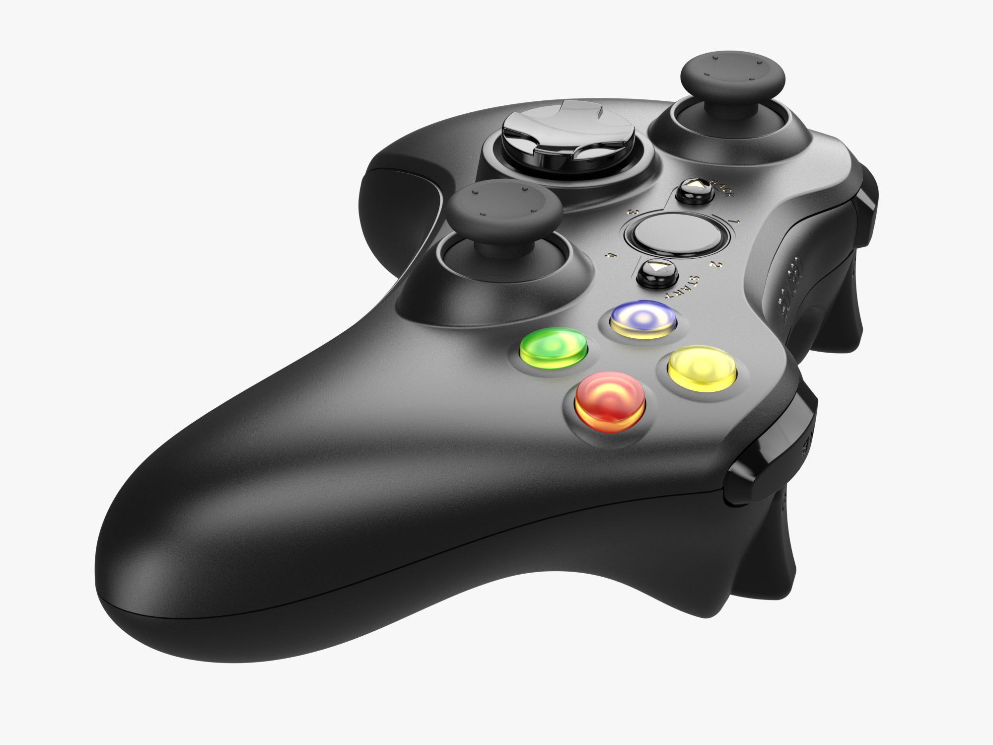 Gamepad 09 3D model_4