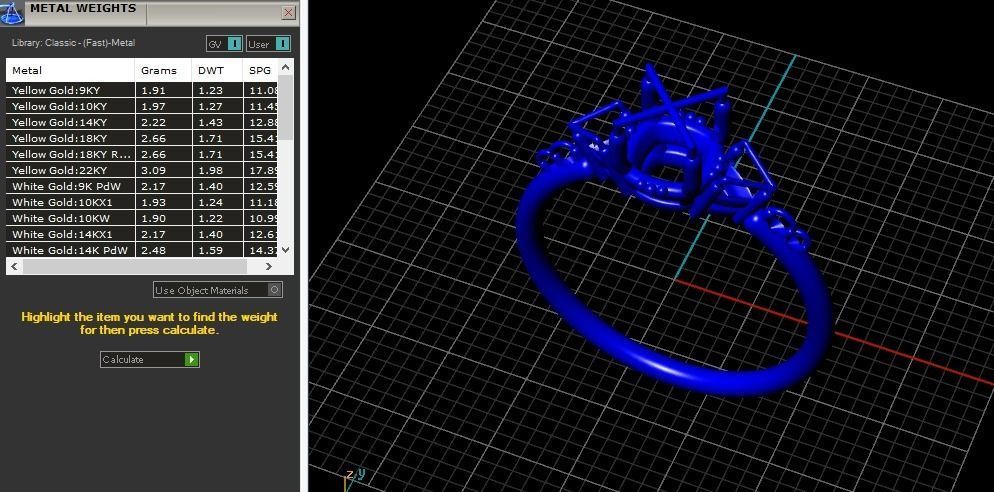 Solitaire ring Model 5734 3D print model_6