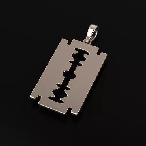 Pendant blade Model 5731 3D print model_0