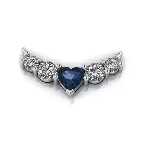 Heart Pendant Model 5729