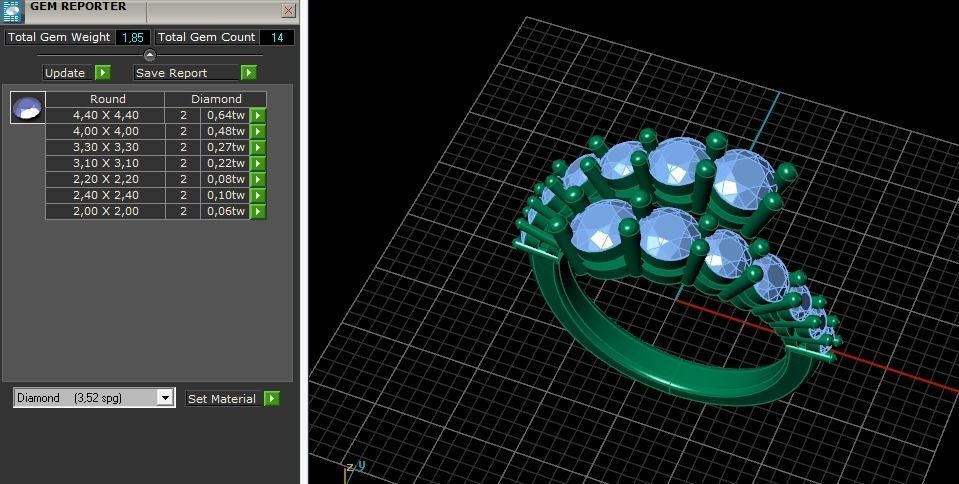 Ring Model 5716 3D print model_8
