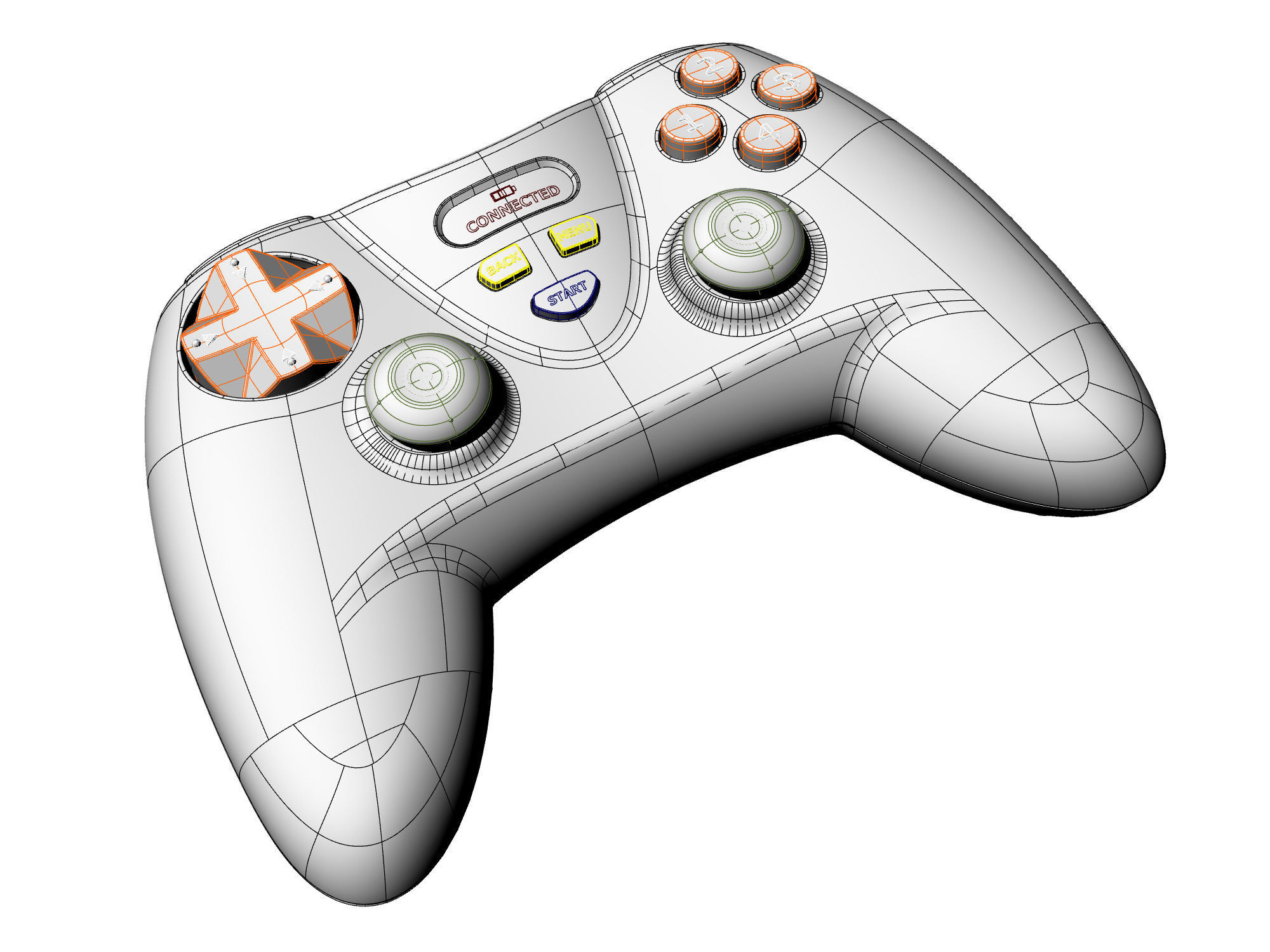  Gamepad 11 3D model_11