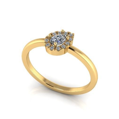 Ring Pear Model 5711 3D print model_1