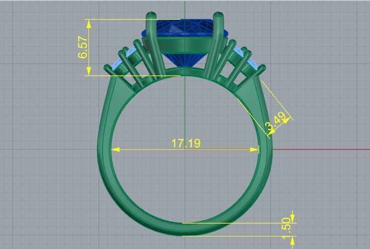 Ring Model 5700 3D print model_5