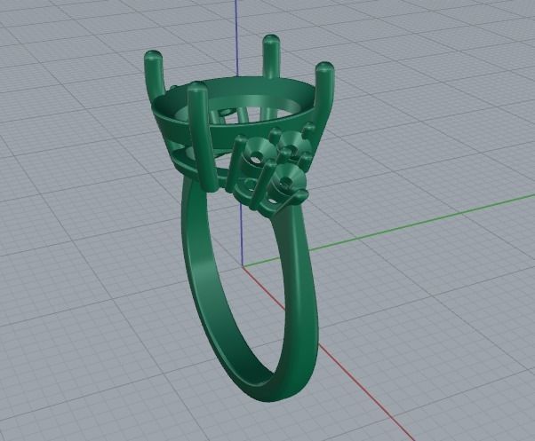 Ring Model 5700 3D print model_3
