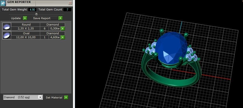 Ring Model 5700 3D print model_8