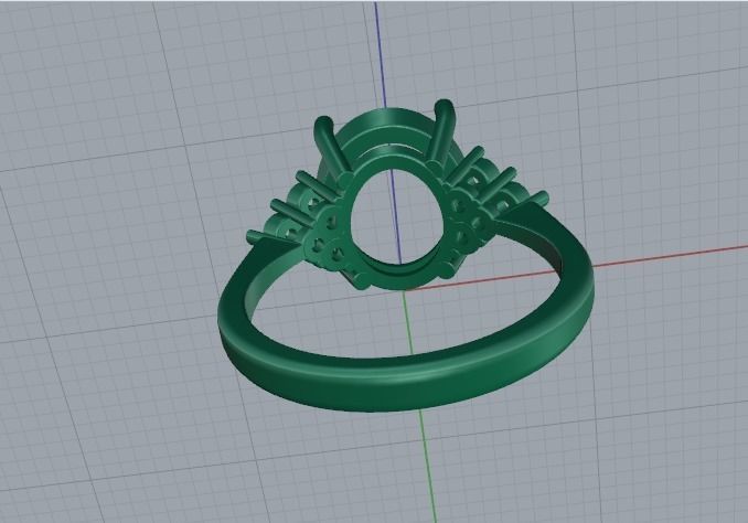 Ring Model 5700 3D print model_4