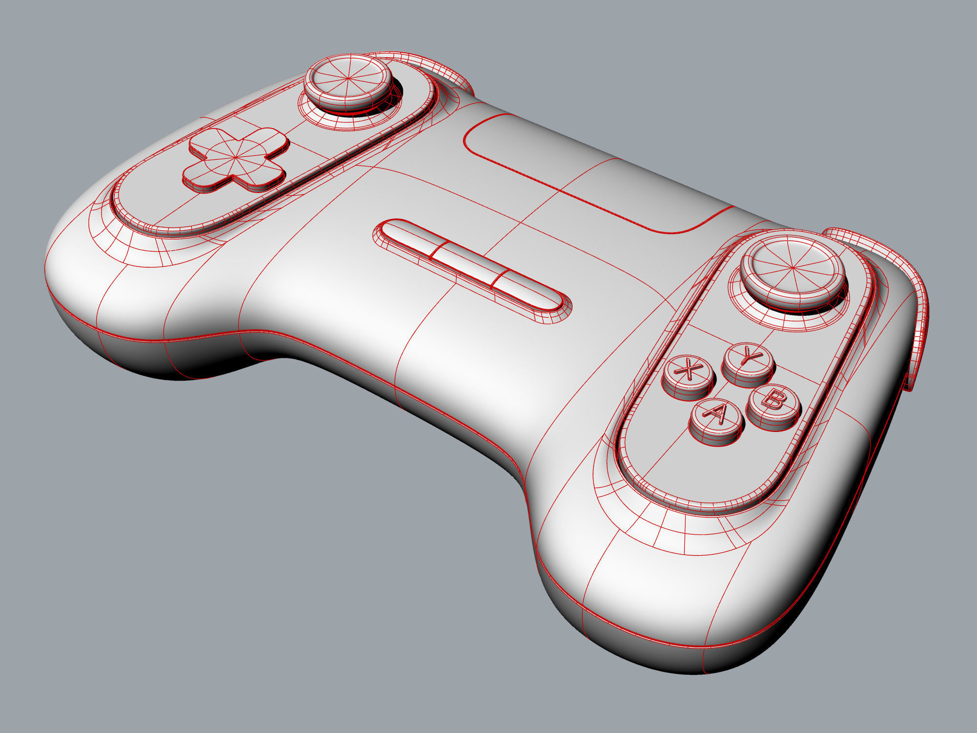  Gamepad 15 3D model_10