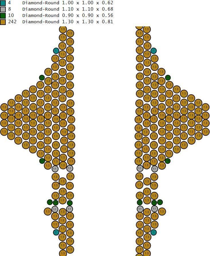 Custom Chrome Hearts Cross Diamond Ring - Crucifixion Cross Ring 3D print model_16