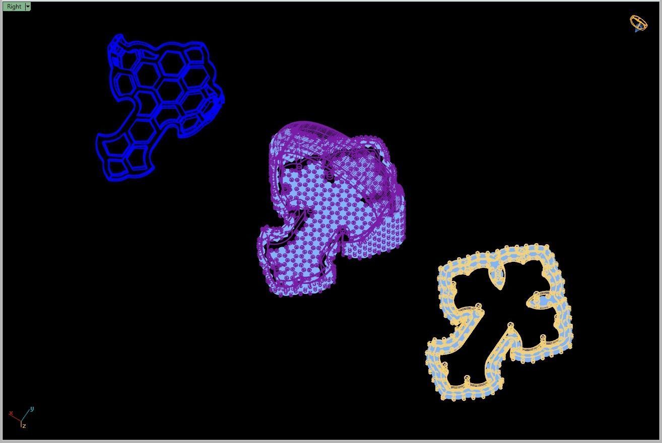 Custom Chrome Hearts Cross Diamond Ring - Crucifixion Cross Ring 3D print model_14