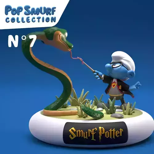 Smurf Potter from the pop SMurf collection