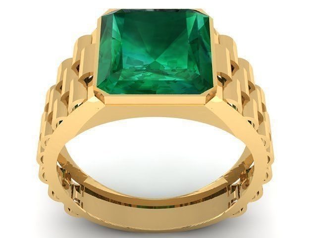 Smart Watch Ring For Men Fashion Ring 3d Printable Model 3D print model
