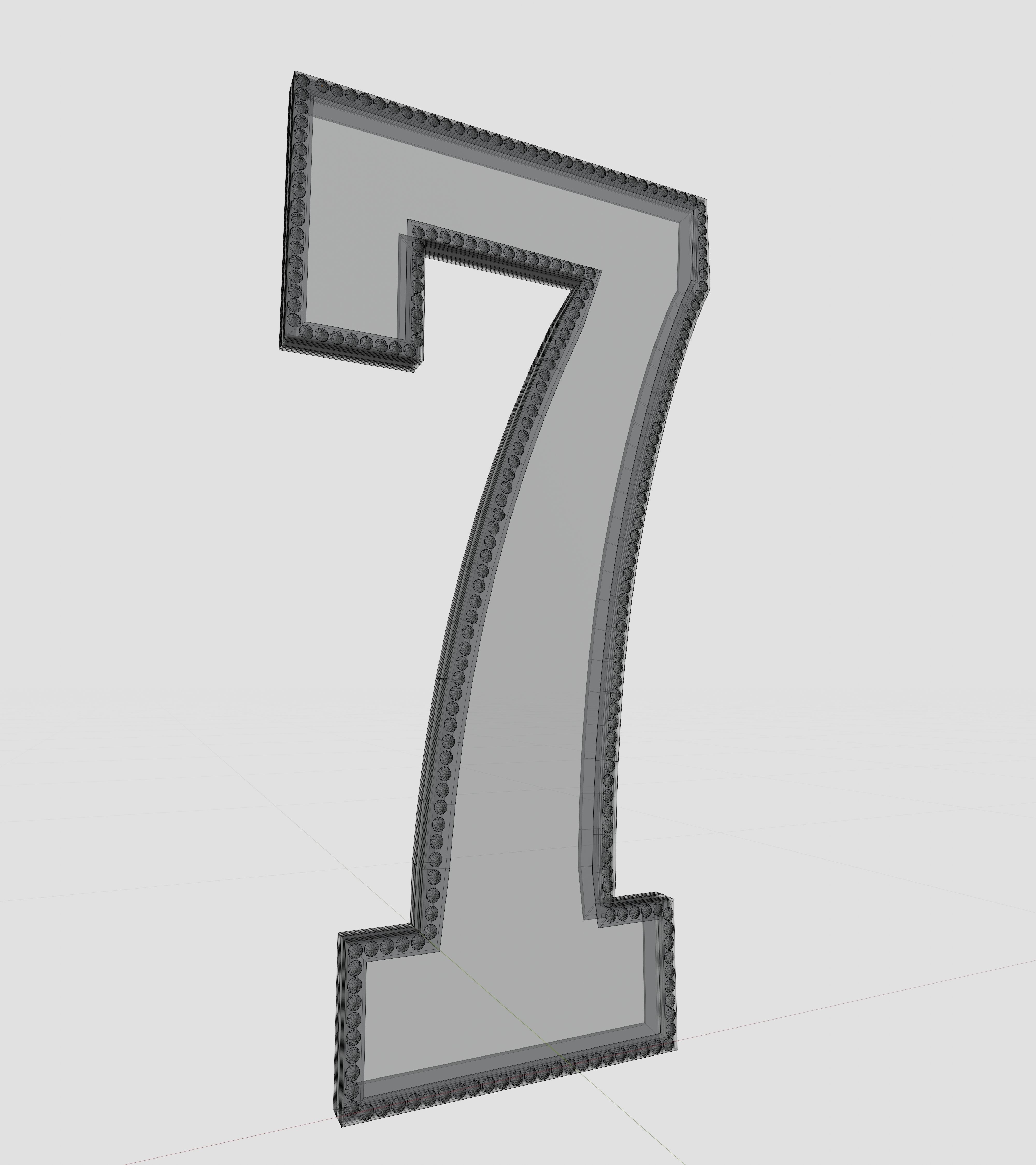 Solar Panel Number - 7 3D model_11