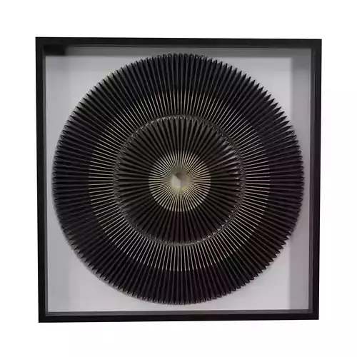 Uttermost Wall Decor Sandara Black And Gold Shadow Box  PBR